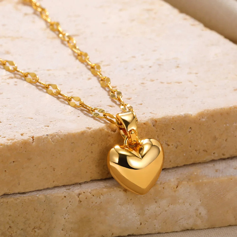 Trendy Heart Necklace