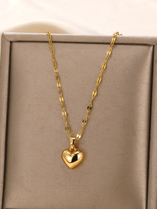 Trendy Heart Necklace