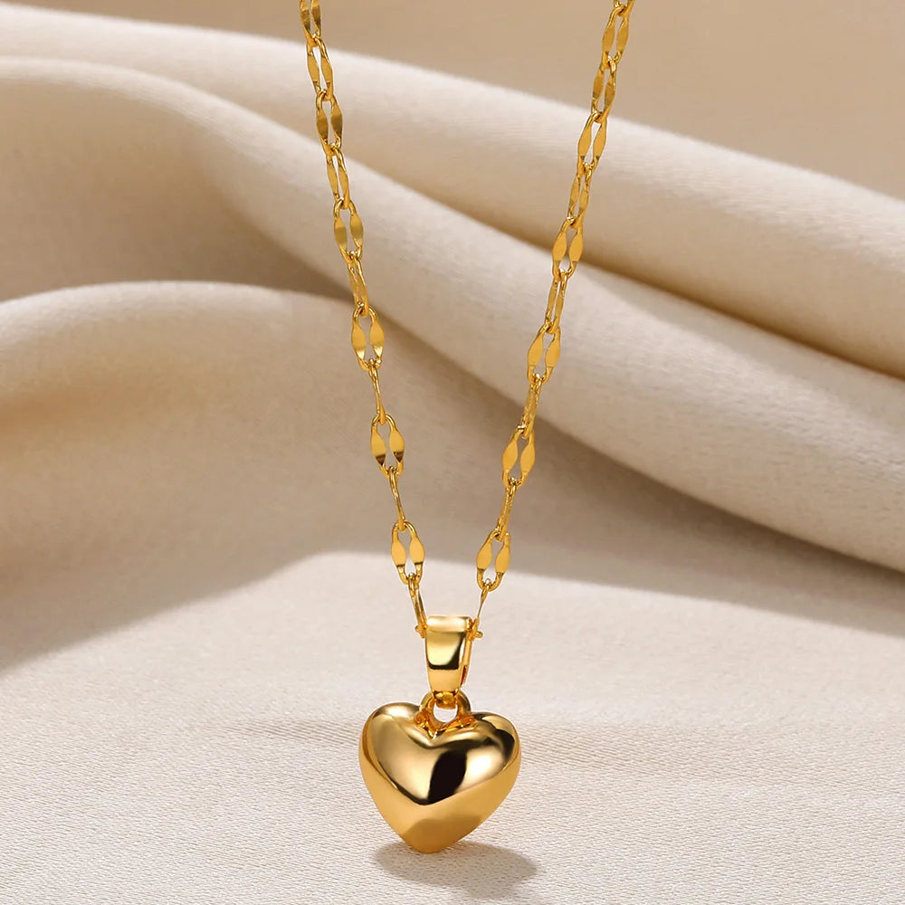 Trendy Heart Necklace