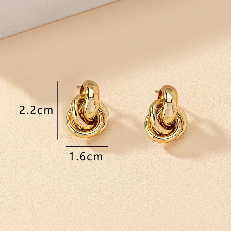 Stylish Knotted Earrings